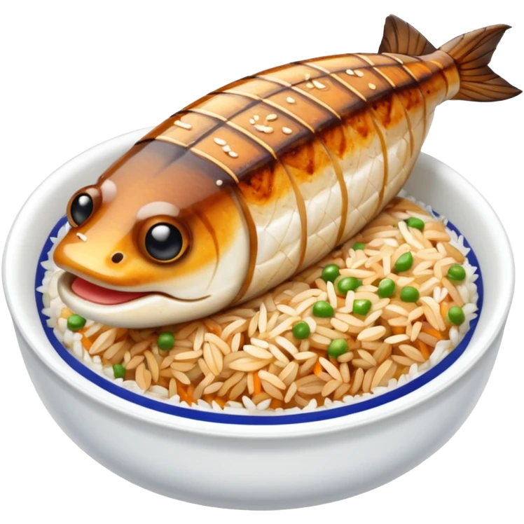 Grilled Eel Rice emoji