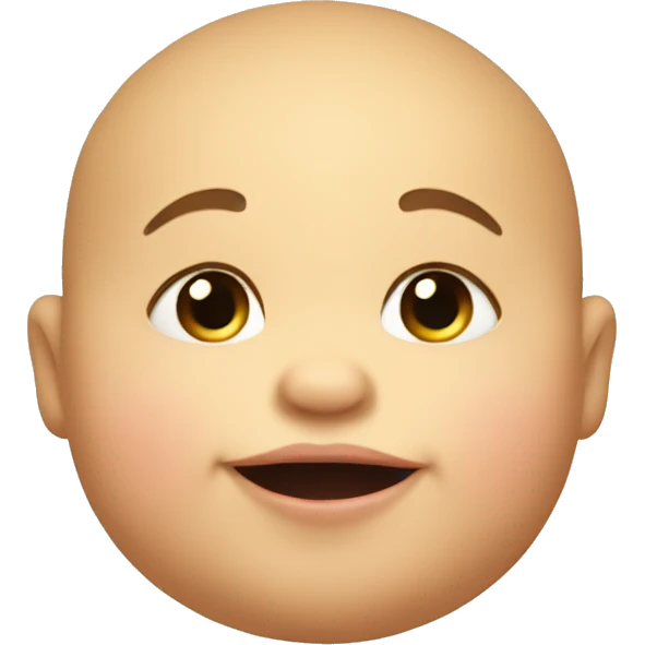 Fat baby emoji