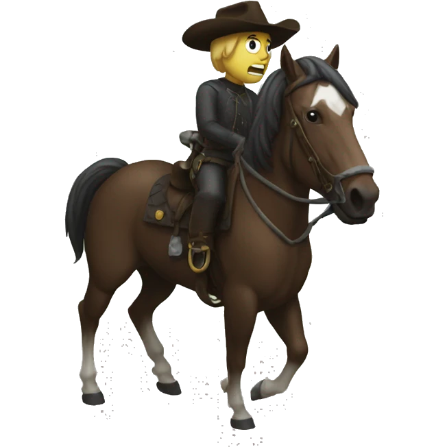 Horseman horror emoji