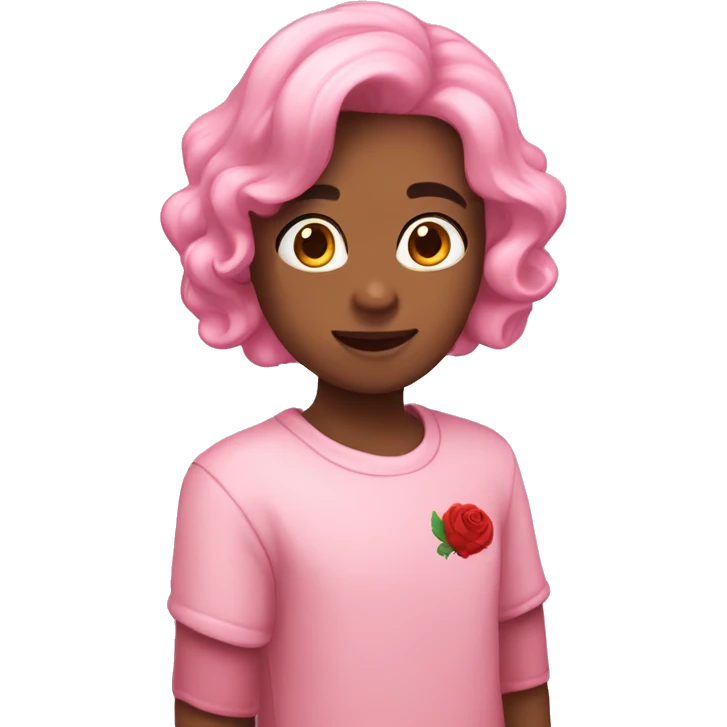 Corazón Rosa pastel emoji
