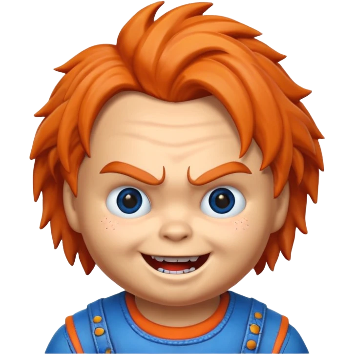 Un emojin de chuky emoji