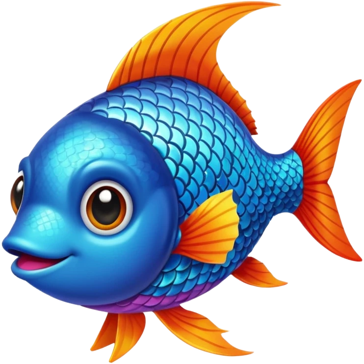 cute fish emoji