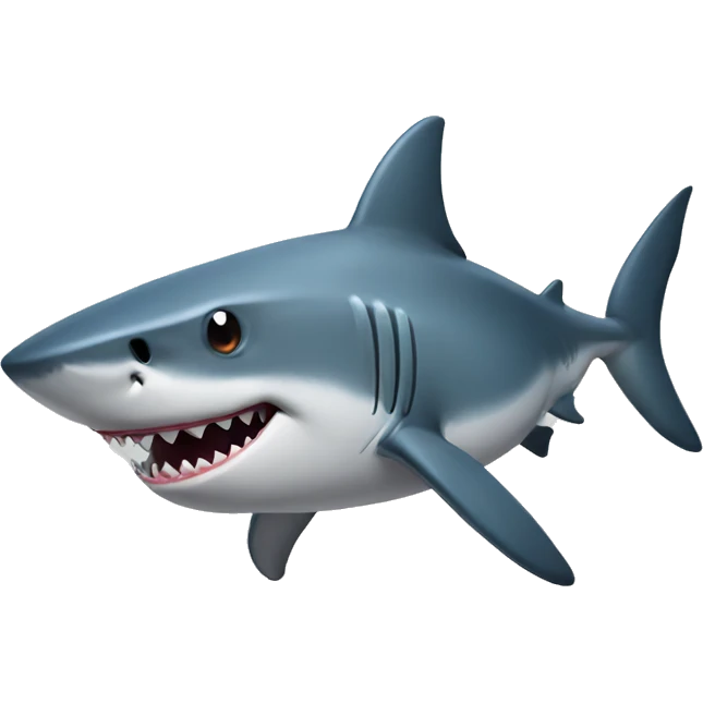 Shark with a big butt emoji