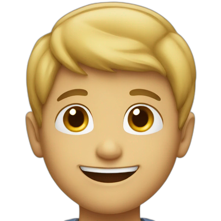Smile boy emoji