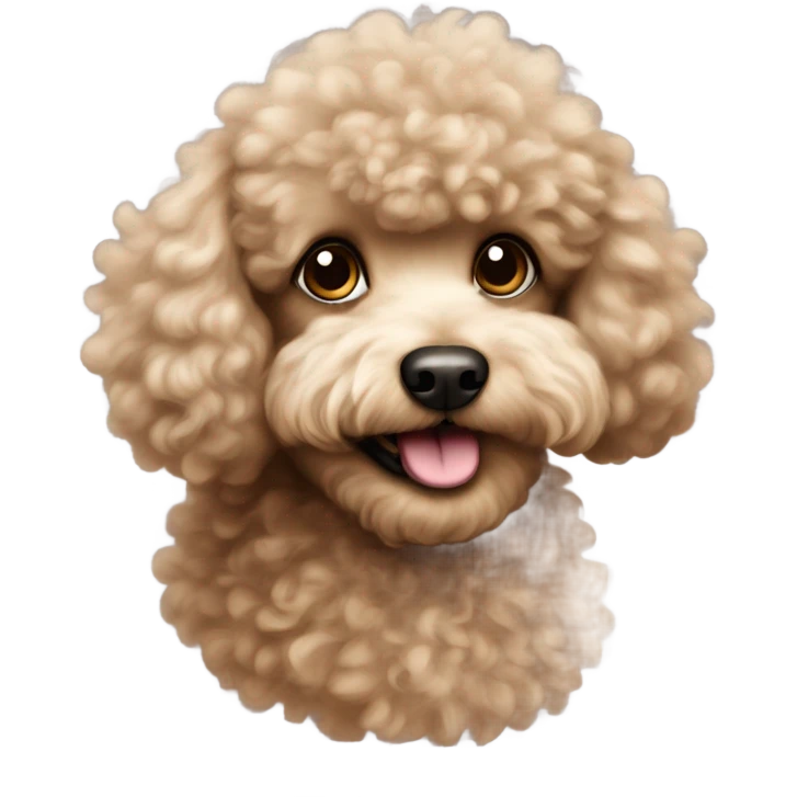 dog caniche emoji