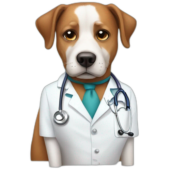 Doctor Phil as a dog emoji