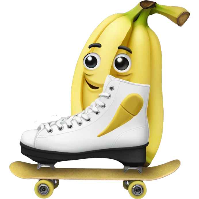 banana  on skate emoji