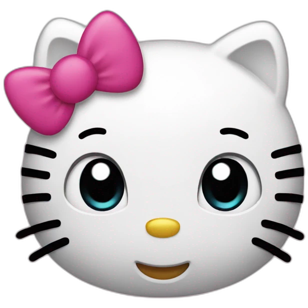 Hello kitty emoji