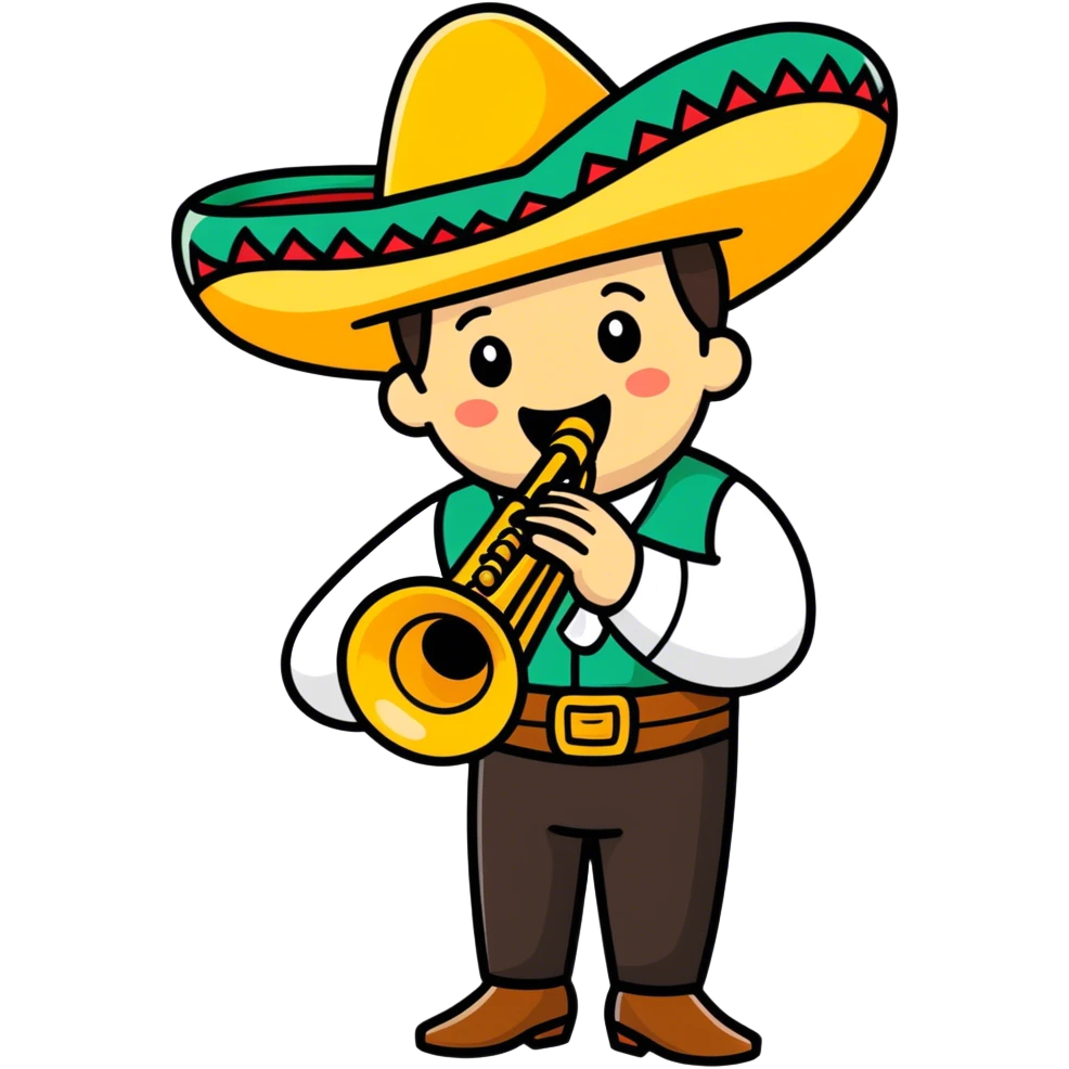 Mariachi Trumpet Player emoji