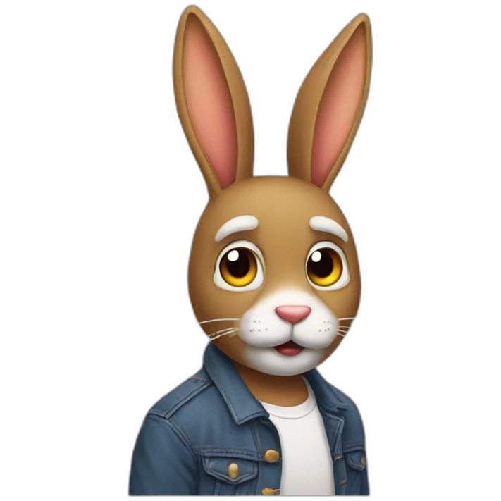 Bad bunny emoji