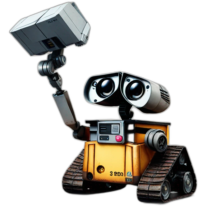 wall-e Pixar robot emoji