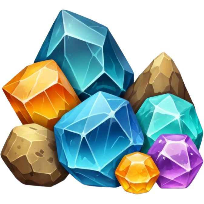 minerals emoji