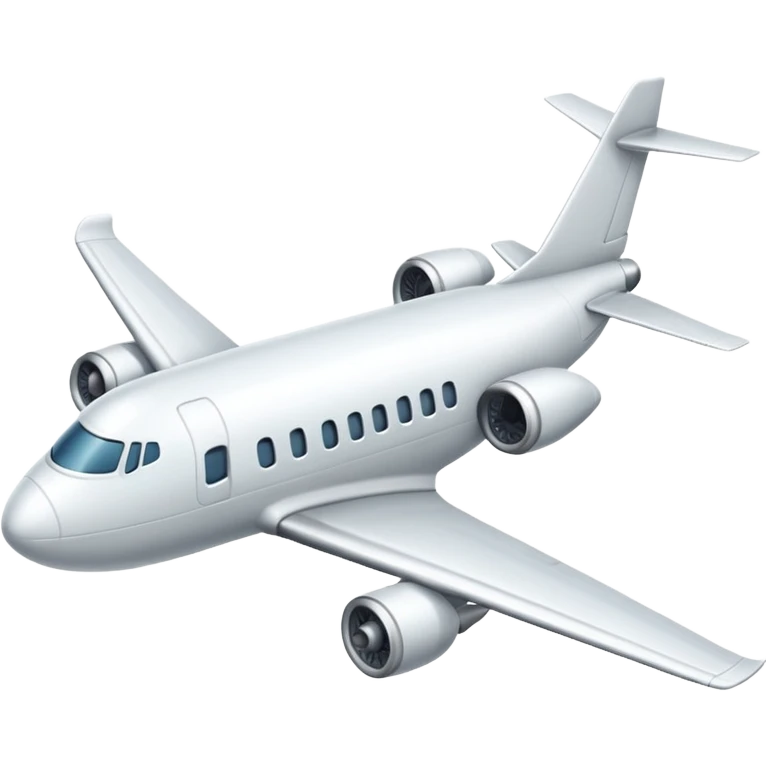 airplane white emoji