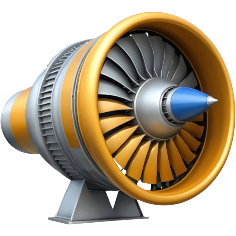 B737 Strong big Jet Engine emoji