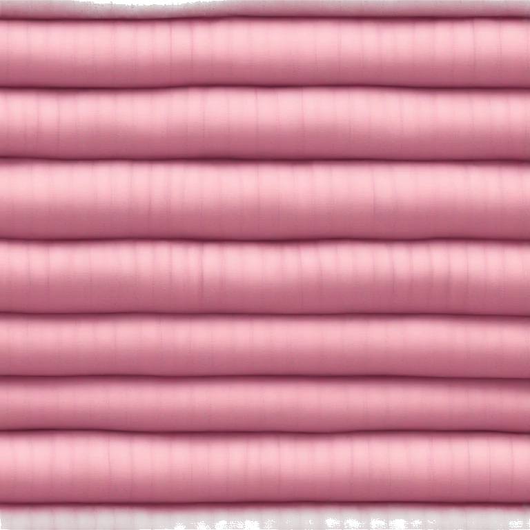 Stacked blankets in pink emoji