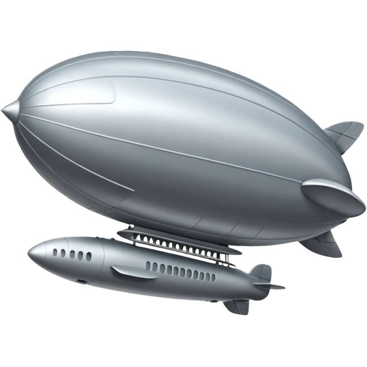 flying zeppelin  emoji
