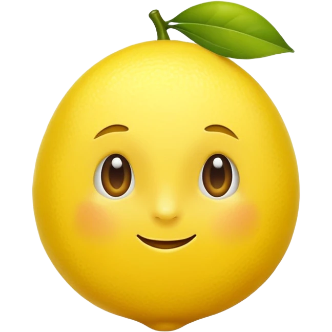 lemon emoji