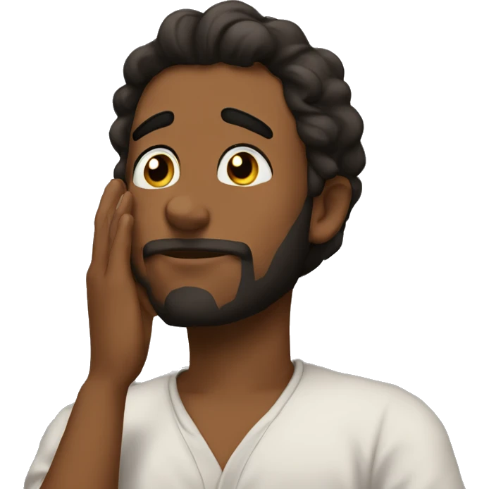 thinkin bout praying to this emoji