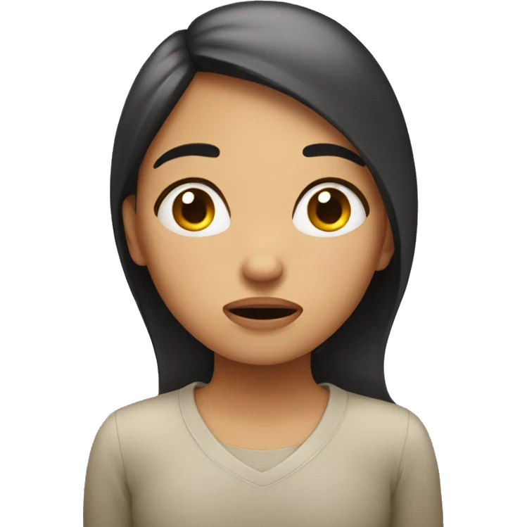 girl feeling dizzy  emoji