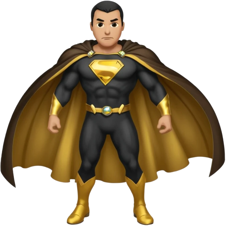 black adam cape emoji