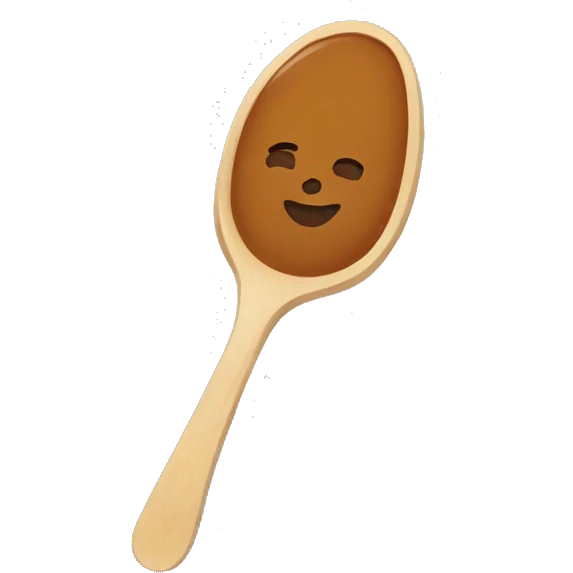 a spoonful of miso paste emoji