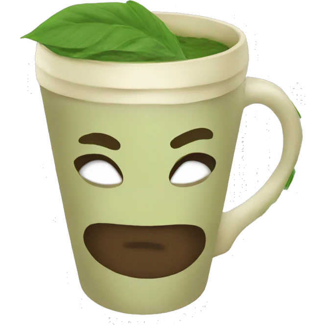 Macha cup emoji