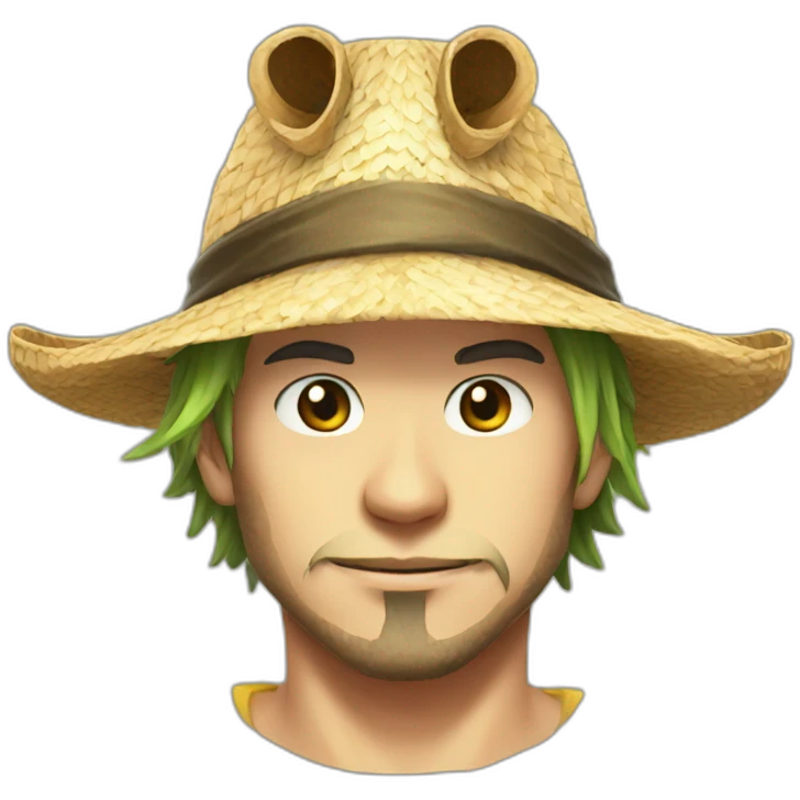 Straw Hat Pirates Portrait emoji