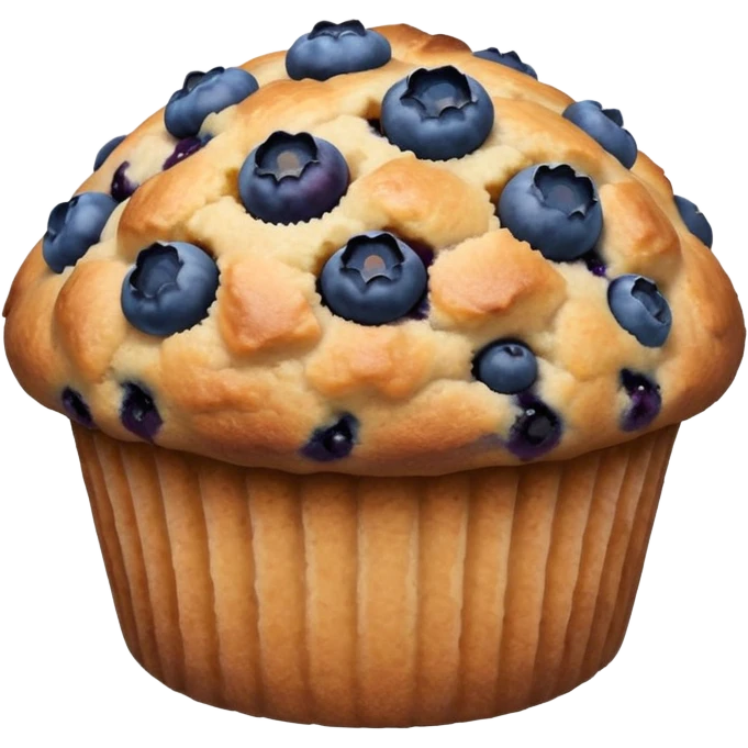 Blueberry muffin  emoji
