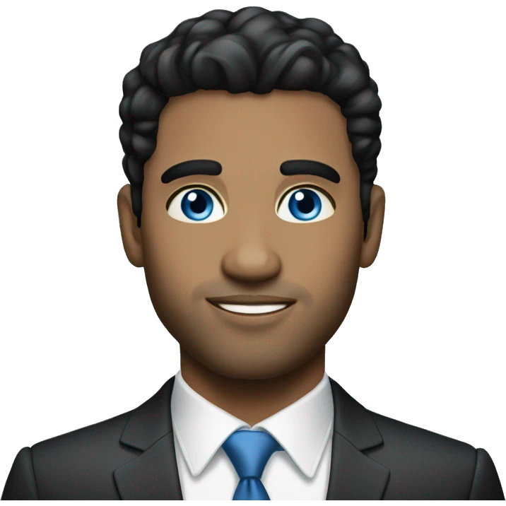 black hair, 30 year old, caucasian, billionaire, blue eyes, entrepreneur emoji