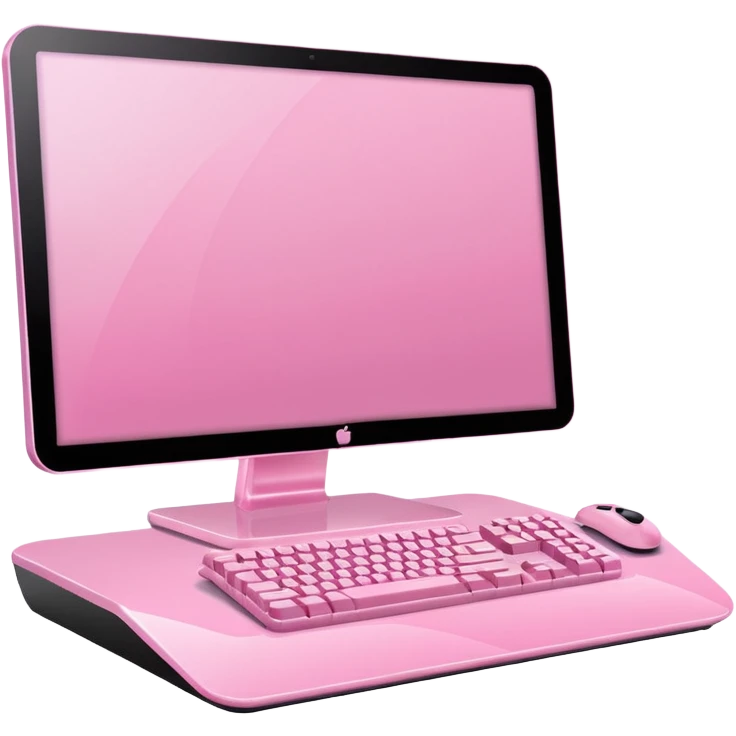 baby pink gaming desktop emoji