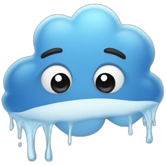 sleet emoji