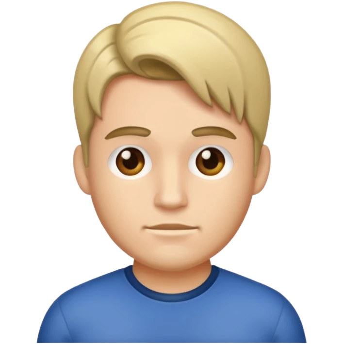 20th man with side hair emoji