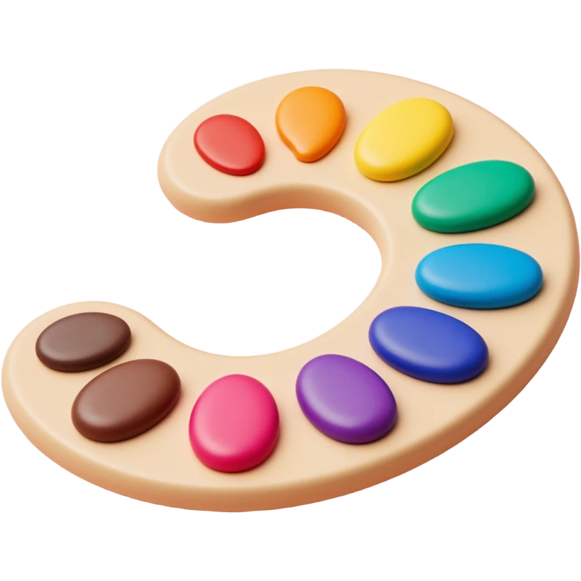 paint colors palette emoji