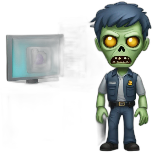 enterprise grade security zombie emoji
