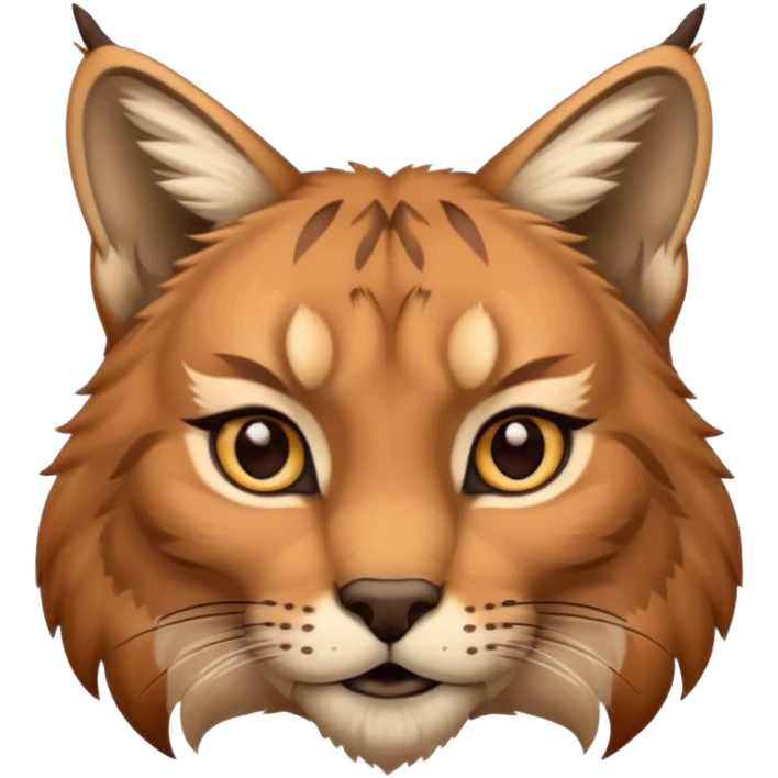 Tête de lynx emoji