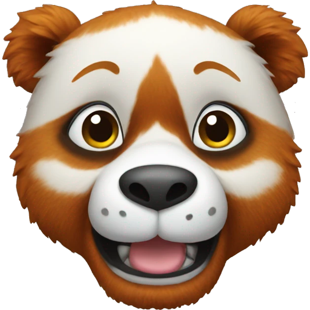 Ginger panda  emoji