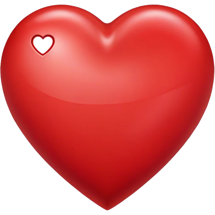 Heart with the name Dany instead  emoji