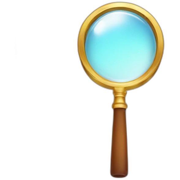 Magnifying glass emoji