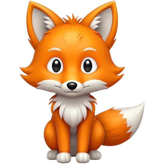 Tails the fox emoji
