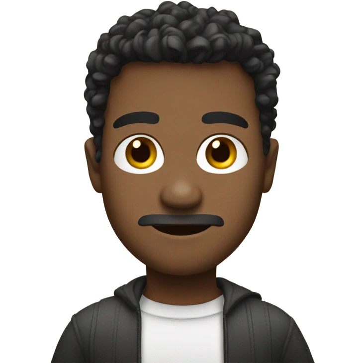 Pixel cartoon version of me emoji