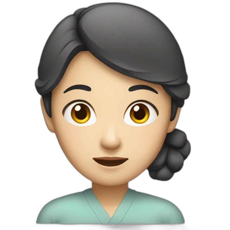 asian woman emoji
