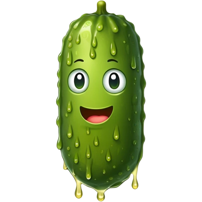 Drippy pickle  emoji