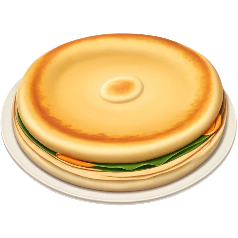 South Indian dosa emoji
