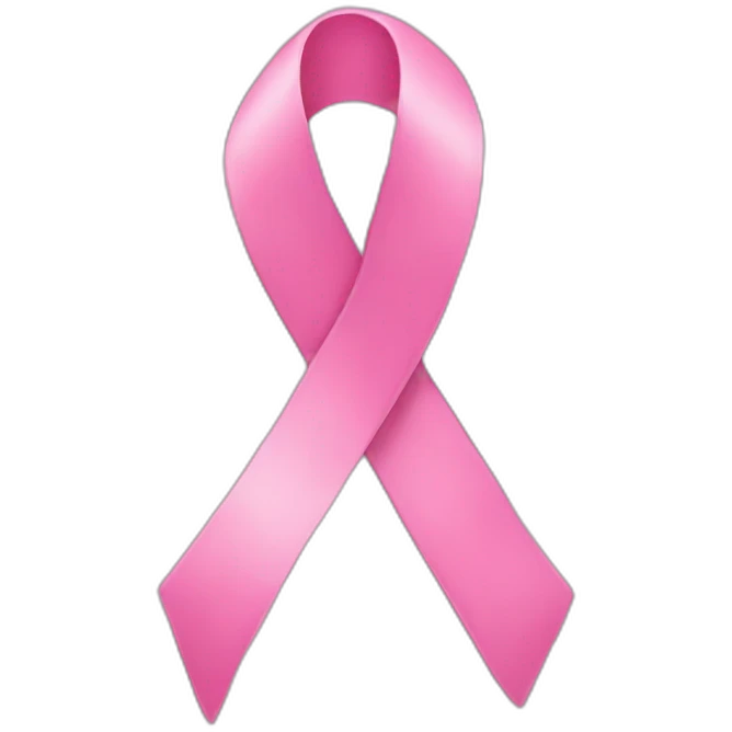 pink ribbon emoji