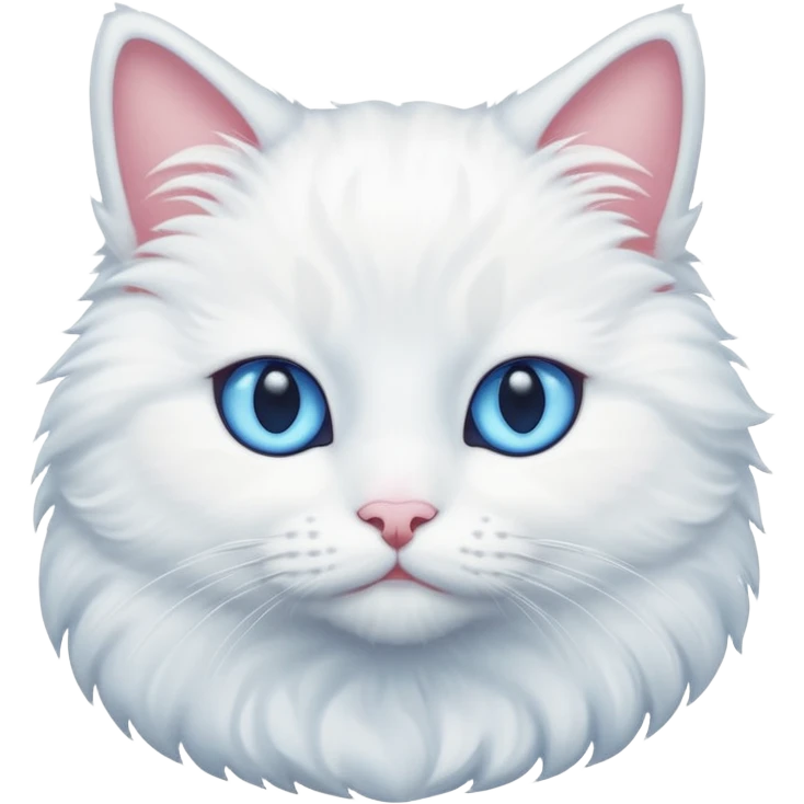 White cat emoji