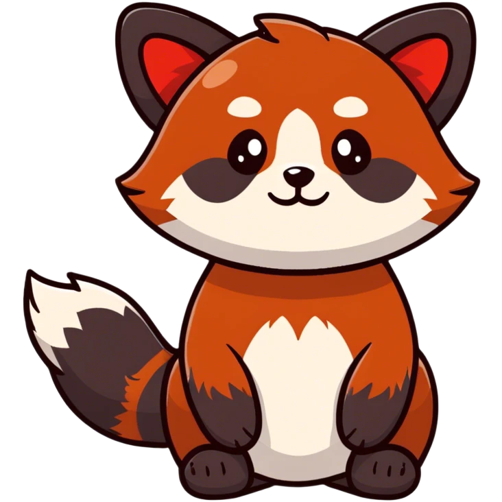 red panda emoji