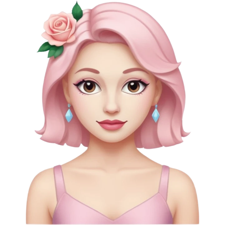 Tins pastels rose Danseuse de jazz contemporain à la peau blanche  emoji