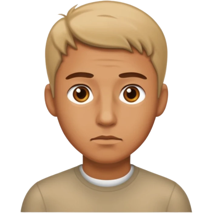 man looking for someone emoji