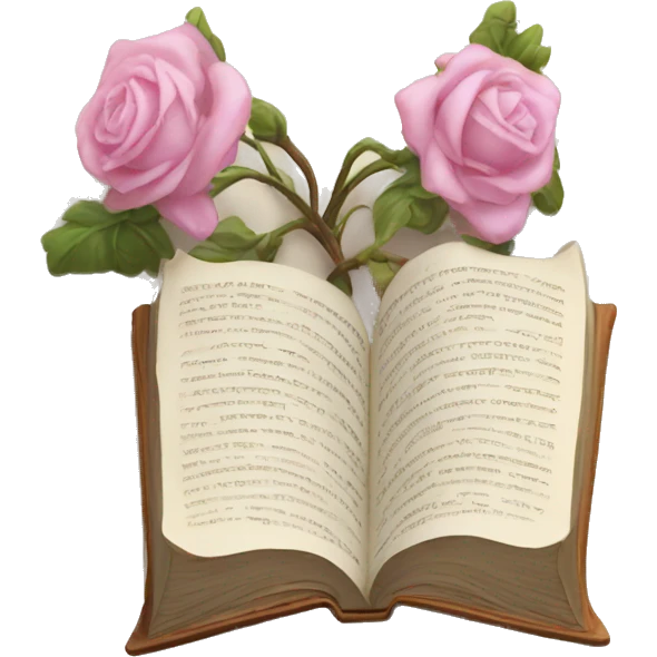 aesthetic book emoji