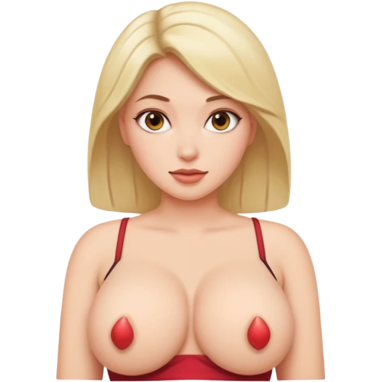 big boobs emoji